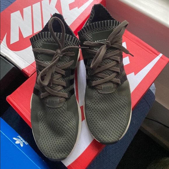 Adidas green eqts men’s size 12 - Picture 2 of 4